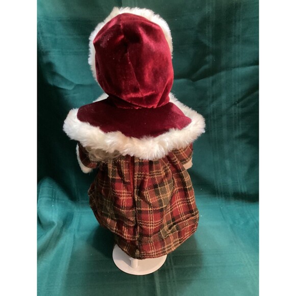 The Collector’s Choice By Dan Dee 18” Porcelain Doll Blonde Caroler In Box - Picture 9 of 16